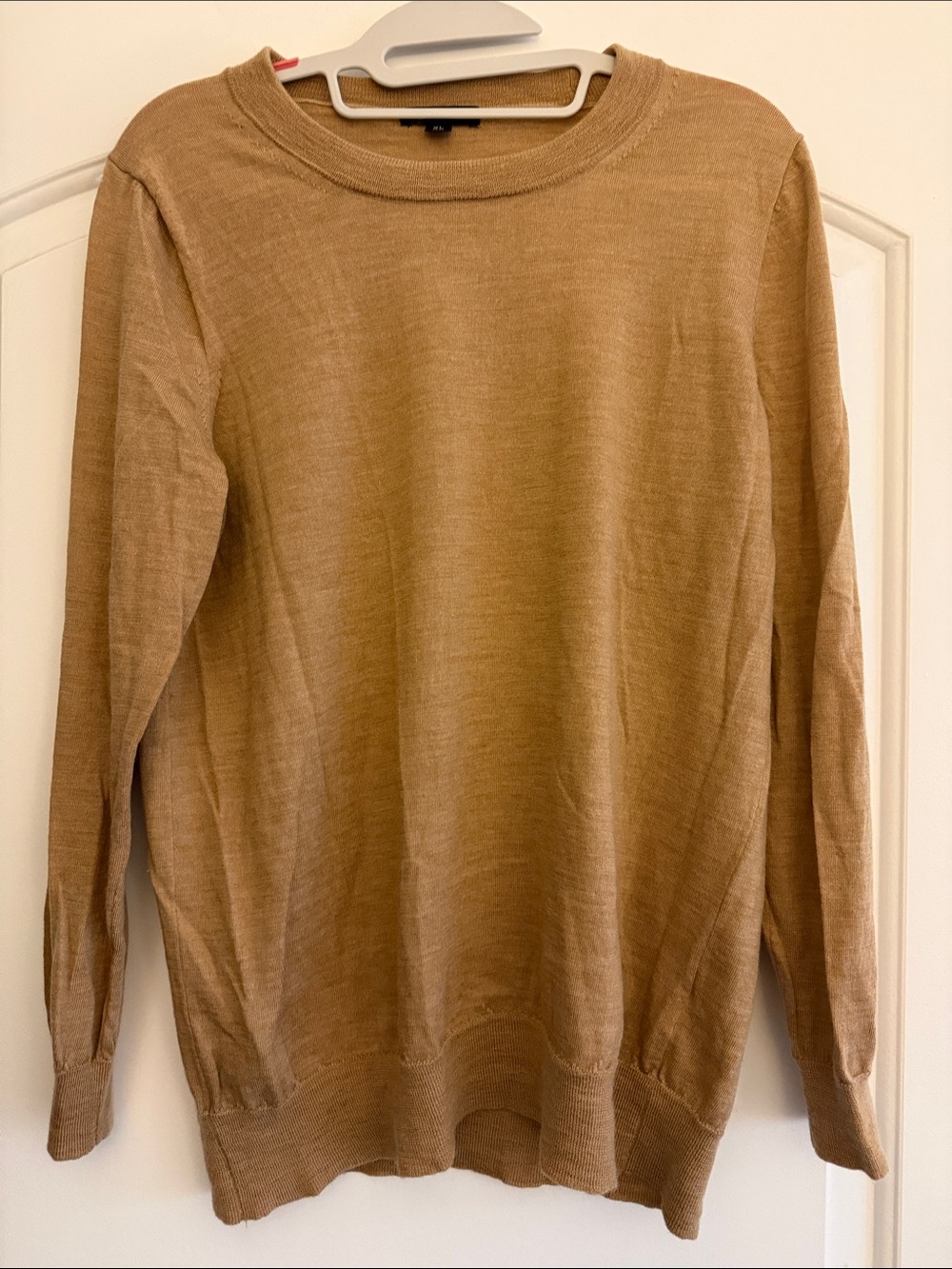 J.Crew Tippi Sweater, Camel/Tan, Size XL — Style E1277